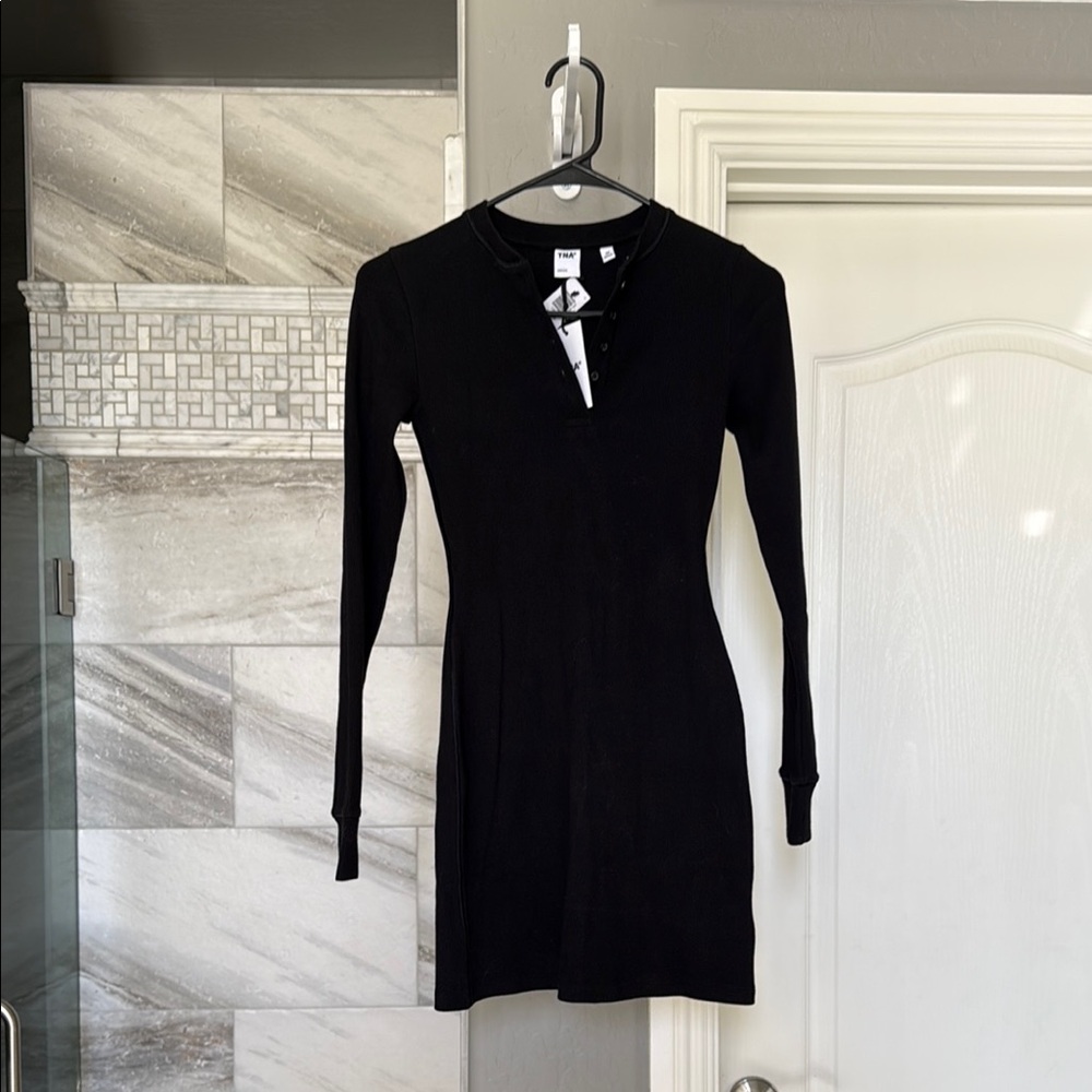 TNA Homestretch Henley Dress